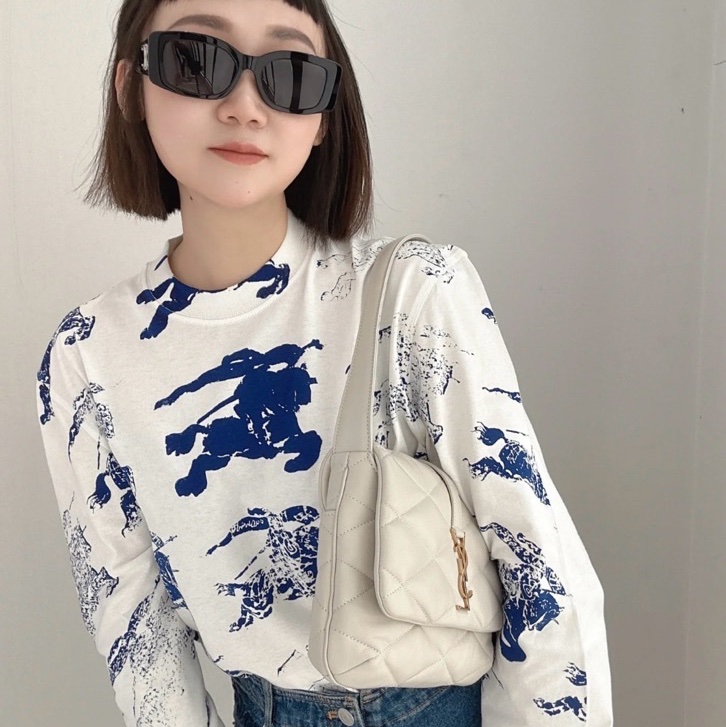 促銷品 Burberry 男款 戰馬 長袖 Tee #XL-4