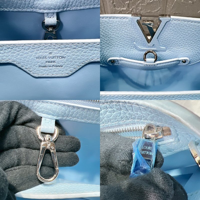 LV Capucines BB三色手提肩背包-6