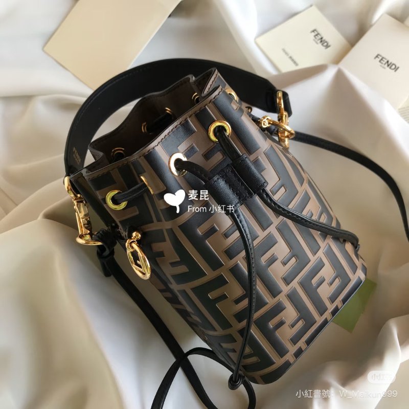 🏷Fendi.Mon Tresor 老花水桶包-21