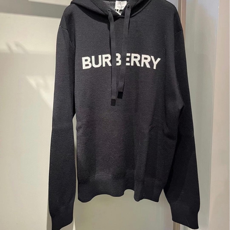 促銷品 Burberry 男款 針織帽衫 #M L-0