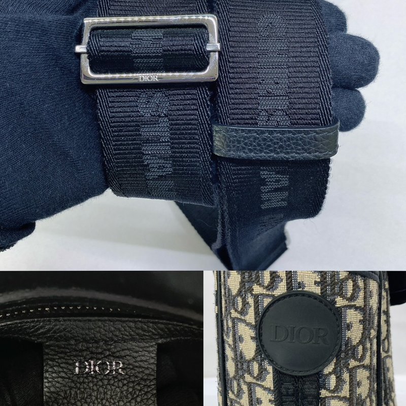 DIOR Oblique男士老花托特包-5