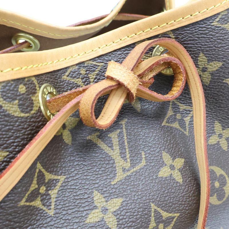 棕色 原花帆布 Petit Noe 肩背包 M46984 【LOUIS VUITTON LV 路易威登】 M46984-7