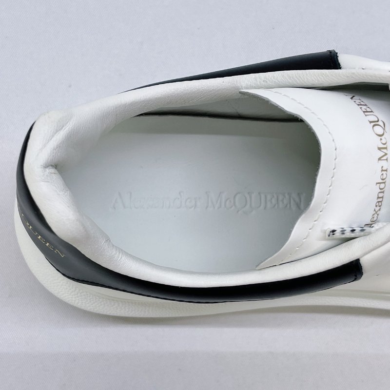 McQUEEN 全新麥坤黑尾白鞋-6