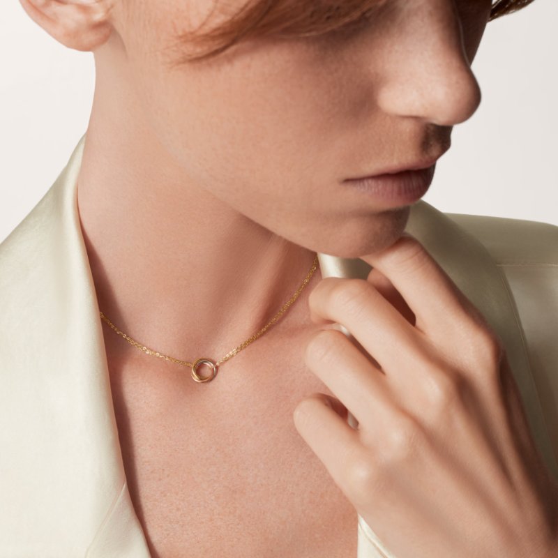 Cartier Trinity 三環項鍊-5
