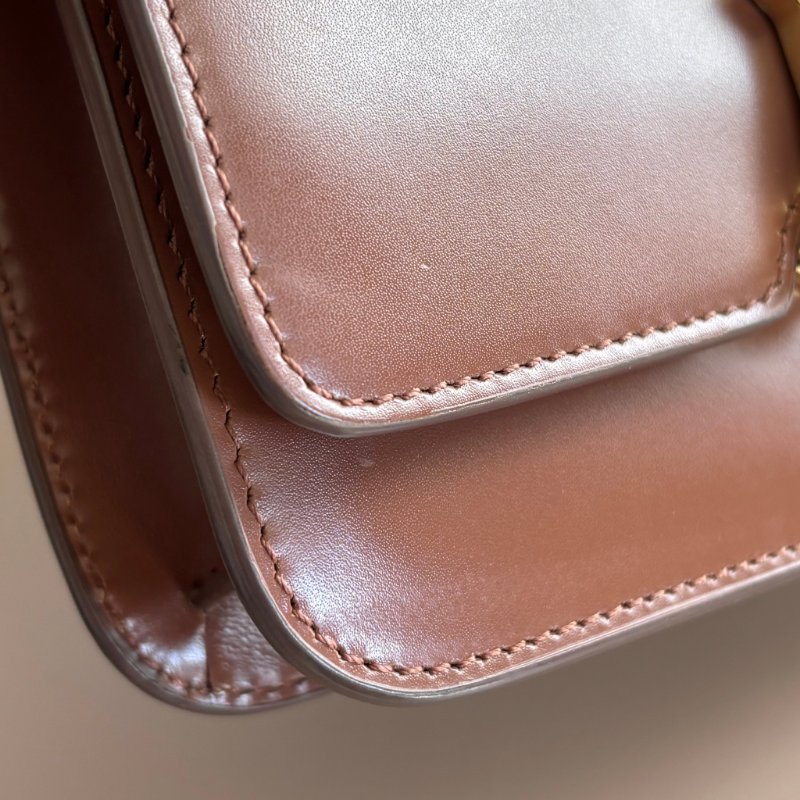 ::BURBERRY:: TB smooth leather belt bag 金色LOGO滑面皮革腰包 胸口包-24