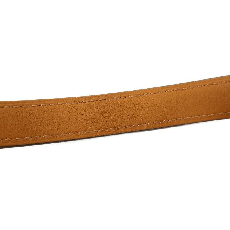 HERMES Box Calf皮革Kelly Double Tour手鐲-3