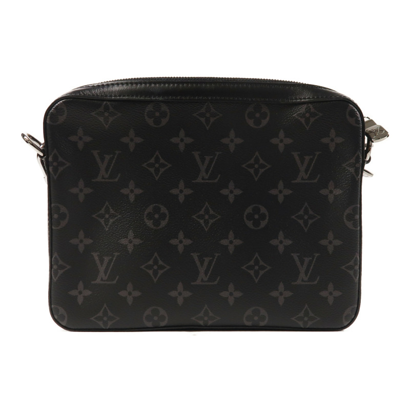 LOUIS VUITTON Monogram Eclipse Reverse Trio Messenger肩背袋-1