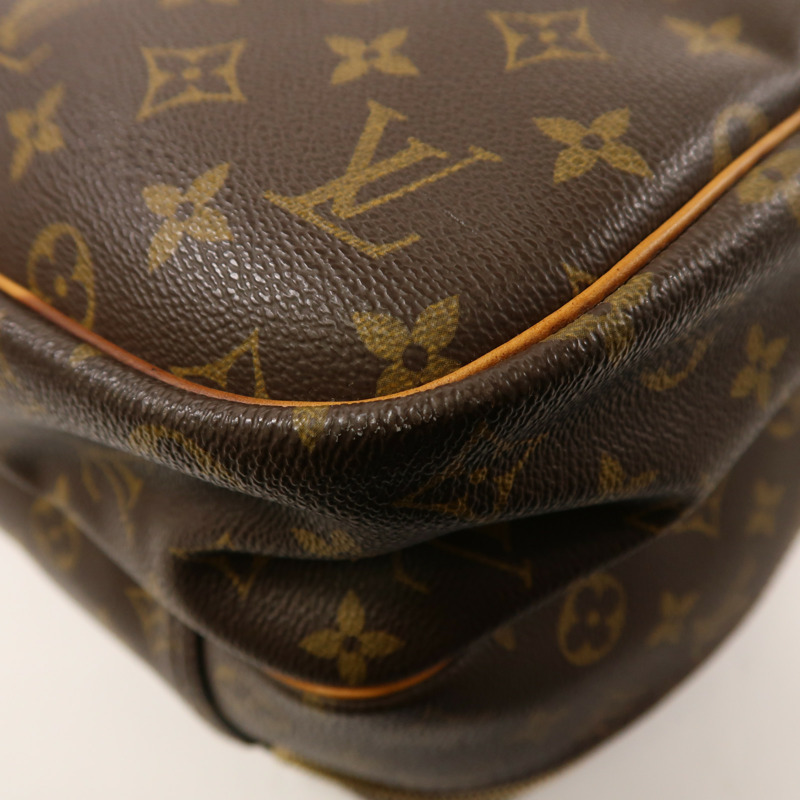LOUIS VUITTON Monogram Alize 24H金扣波士頓包-9