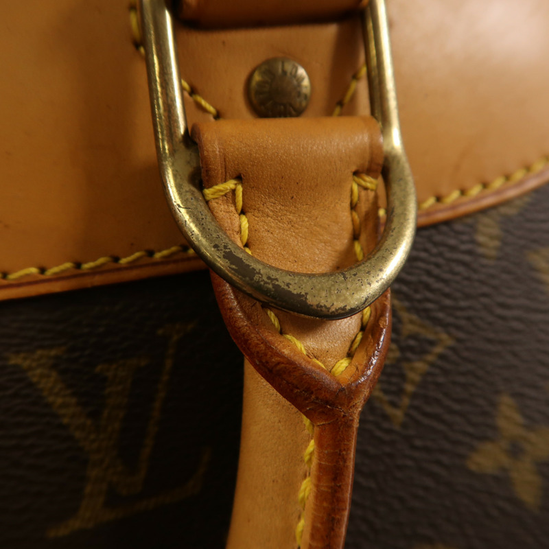 LOUIS VUITTON Monogram Alize 24H金扣波士頓包-13