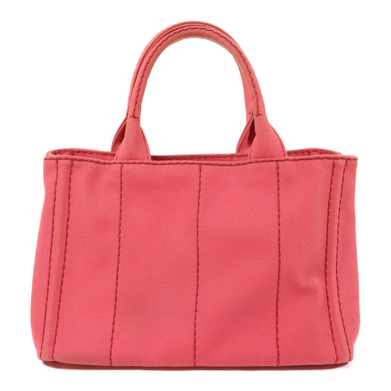 PRADA 帆布2 Way Shoulder金扣手挽肩背兩用袋-1
