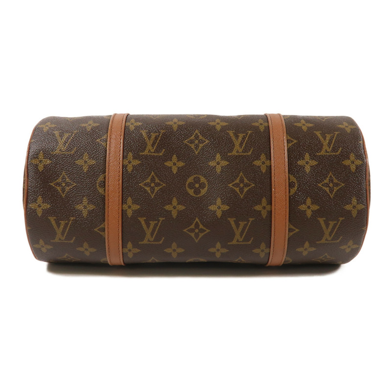 LOUIS VUITTON Monogram Papillon 30金扣手挽袋-3
