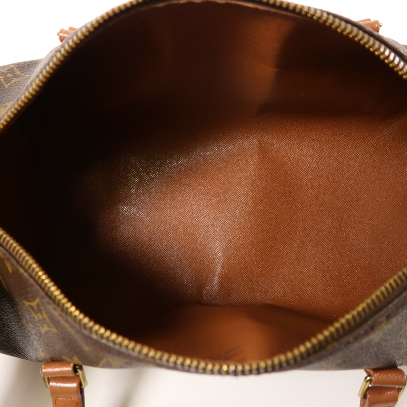 LOUIS VUITTON Monogram Papillon 30金扣手挽袋-4