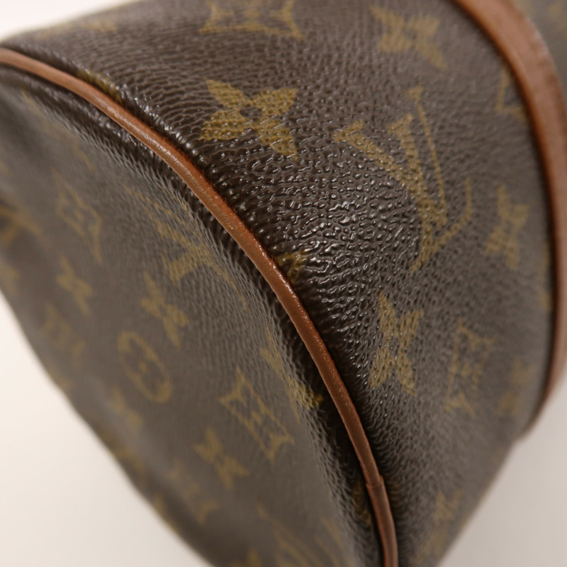 LOUIS VUITTON Monogram Papillon 30金扣手挽袋-10
