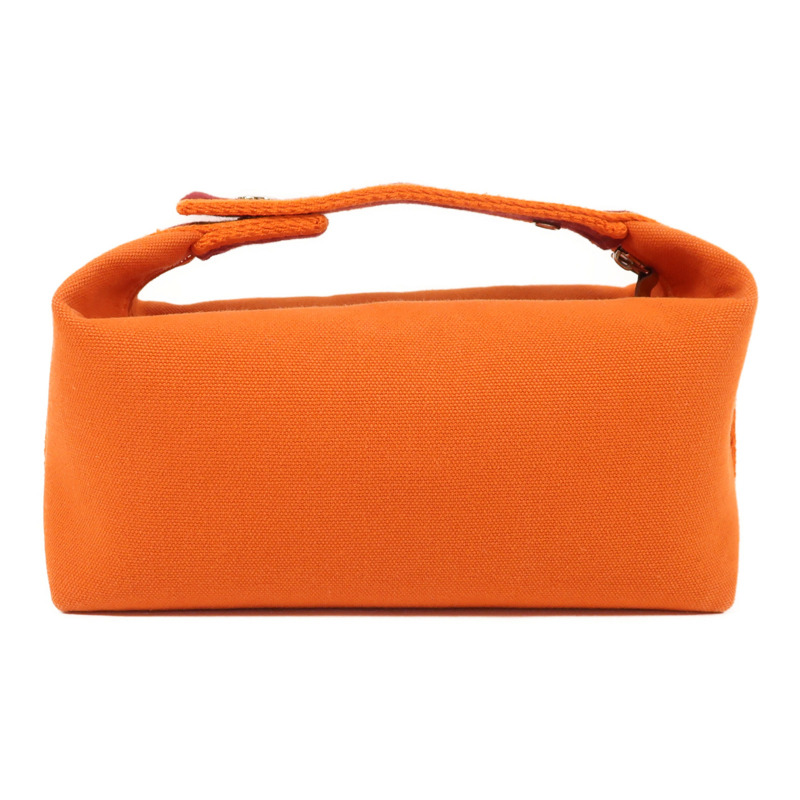 HERMES 帆布Bride A Brac銀扣手挽袋-1