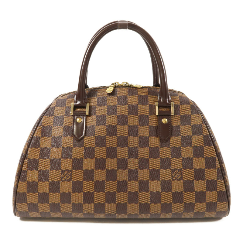 LOUIS VUITTON Damier Ribera MM金扣手挽袋-0