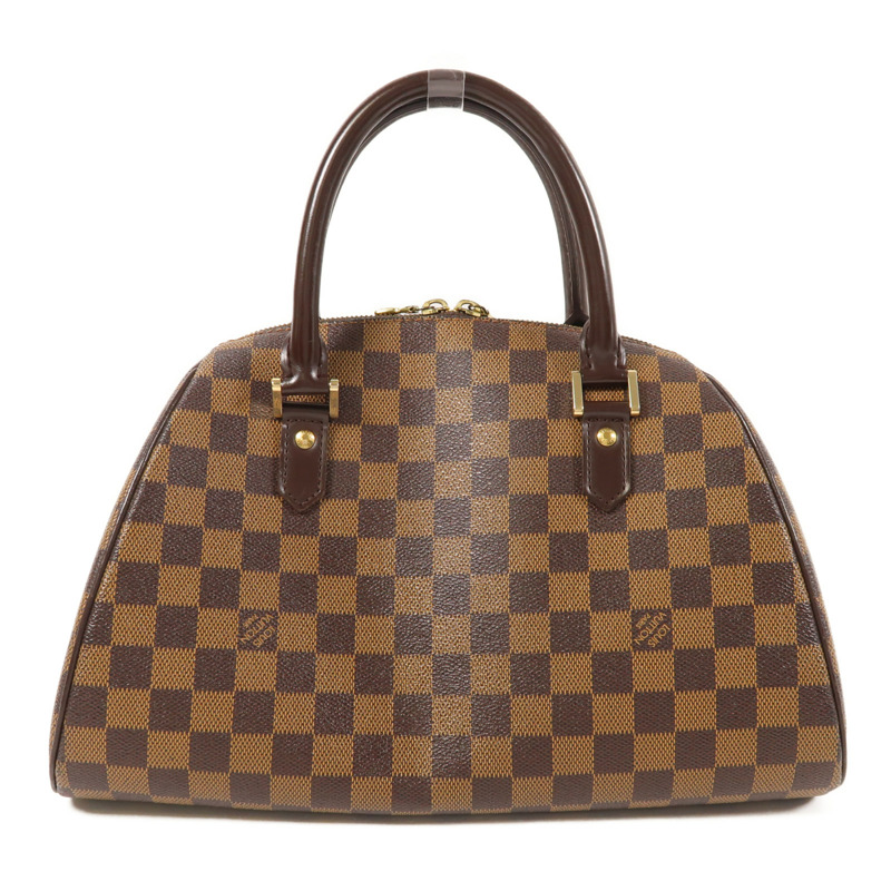 LOUIS VUITTON Damier Ribera MM金扣手挽袋-1