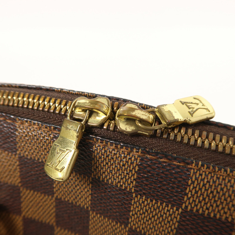 LOUIS VUITTON Damier Ribera MM金扣手挽袋-12