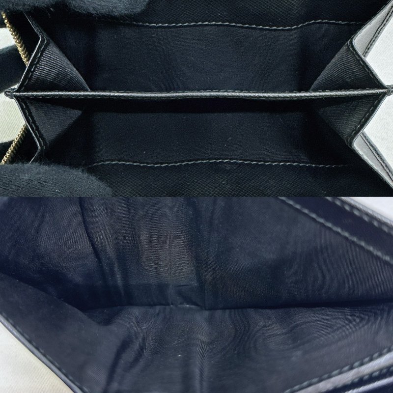 PRADA Saffiano皮革拉鍊中夾-4