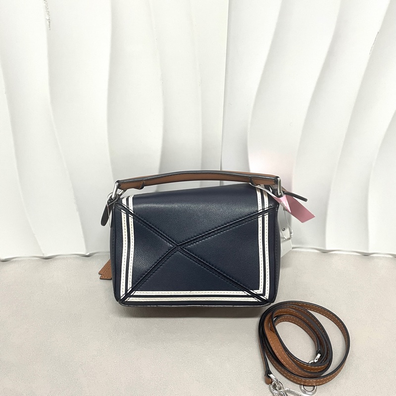 LOEWE / 羅意威 Mini+Puzzle 拼色迷你幾何包-2