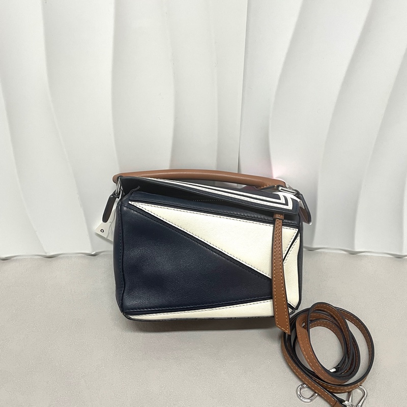 LOEWE / 羅意威 Mini+Puzzle 拼色迷你幾何包-6
