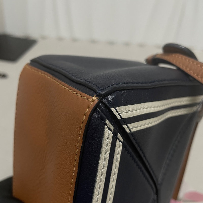 LOEWE / 羅意威 Mini+Puzzle 拼色迷你幾何包-9