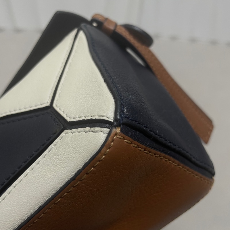 LOEWE / 羅意威 Mini+Puzzle 拼色迷你幾何包-10