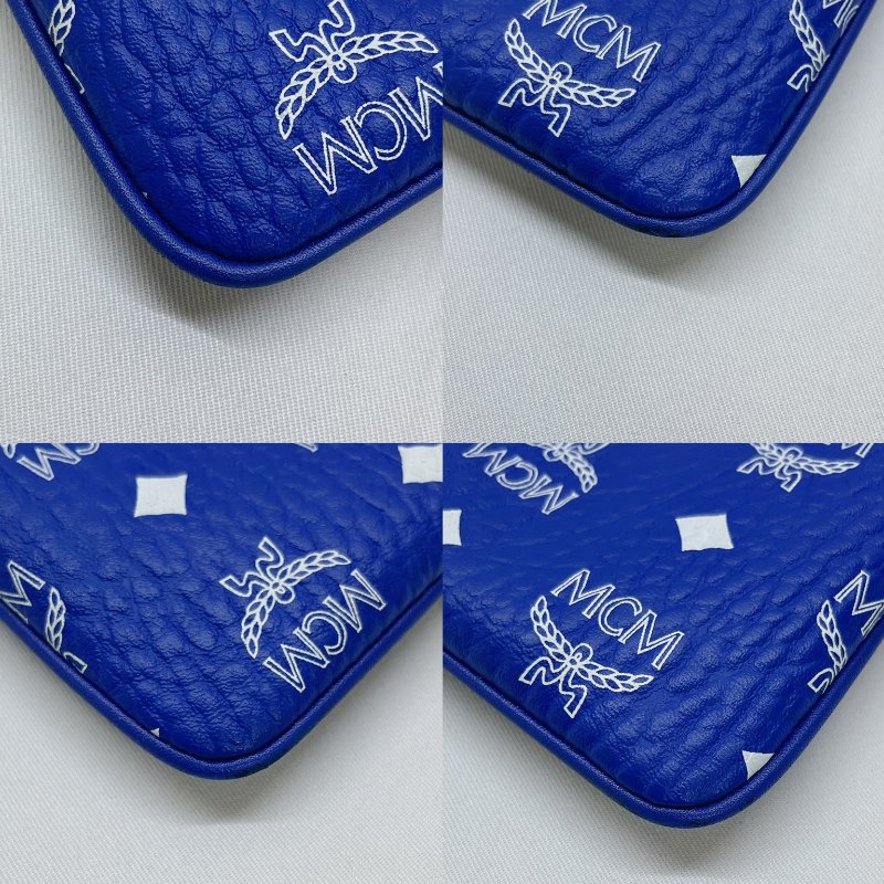 MCM Visetos腕帶拉鍊手拿包-7