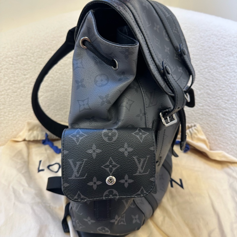 LV路易威登 Christopher 黑武士雙肩包,小號尺寸-2