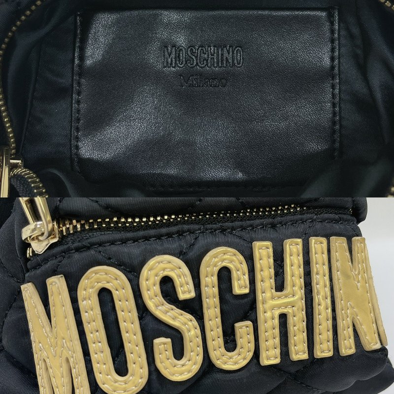 MOSCHINO 尼龍迷你後背包-5