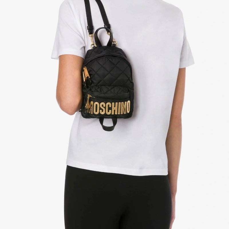 MOSCHINO 尼龍迷你後背包-11