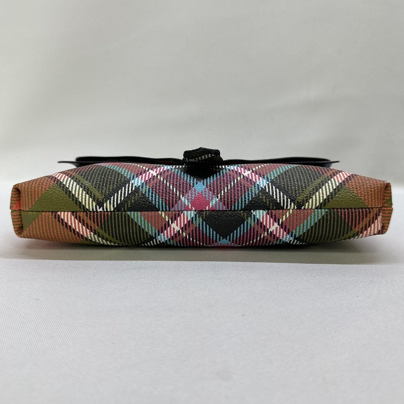 Vivienne Westwood薇薇安 Edinburgh格紋斜背包-8