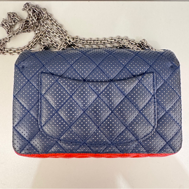 Chanel CF法國特別版 Perforated 羊皮-6
