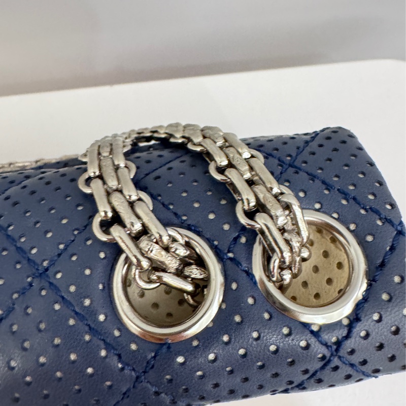 Chanel CF法國特別版 Perforated 羊皮-10