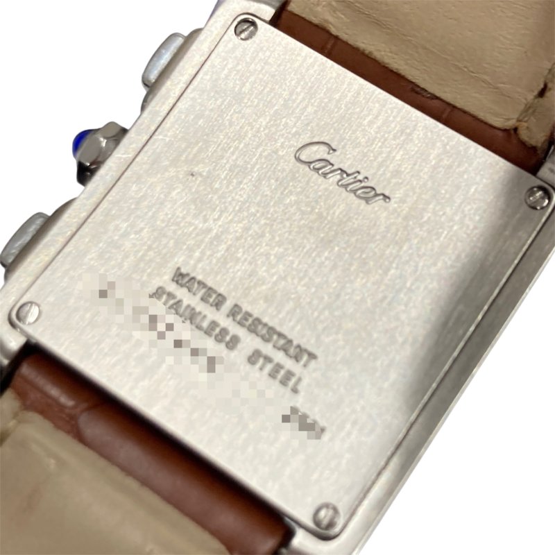 CARTIER 卡地亞 TANK FRANCAISE W5101455 男/女 石英錶-1