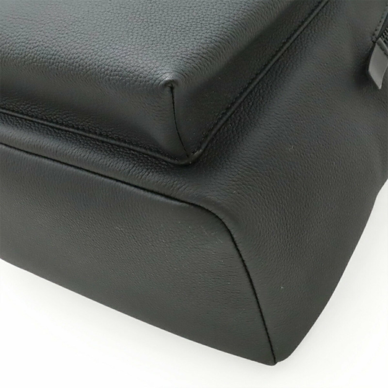 LOUIS VUITTON LV Aerogram Takeoff 背包、背包、日用背包、皮革、黑色、黑色、M57079-3
