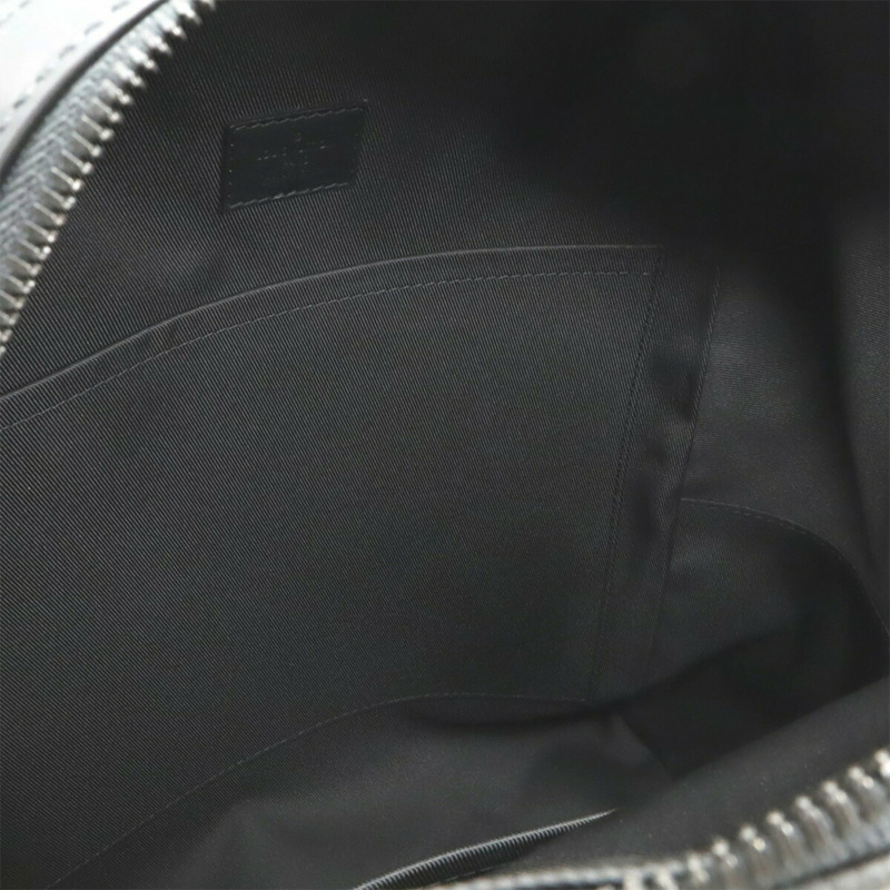 LOUIS VUITTON LV Aerogram Takeoff 背包、背包、日用背包、皮革、黑色、黑色、M57079-7