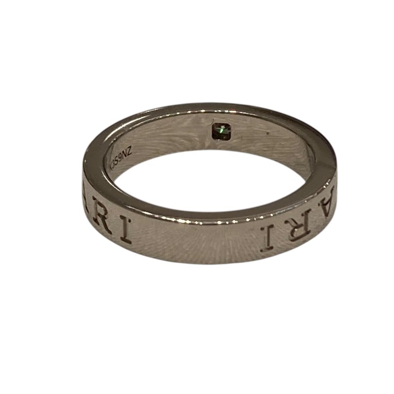 BVLGARI 寶格麗 SIZE:55 18K 鑽石 戒指 WG-1