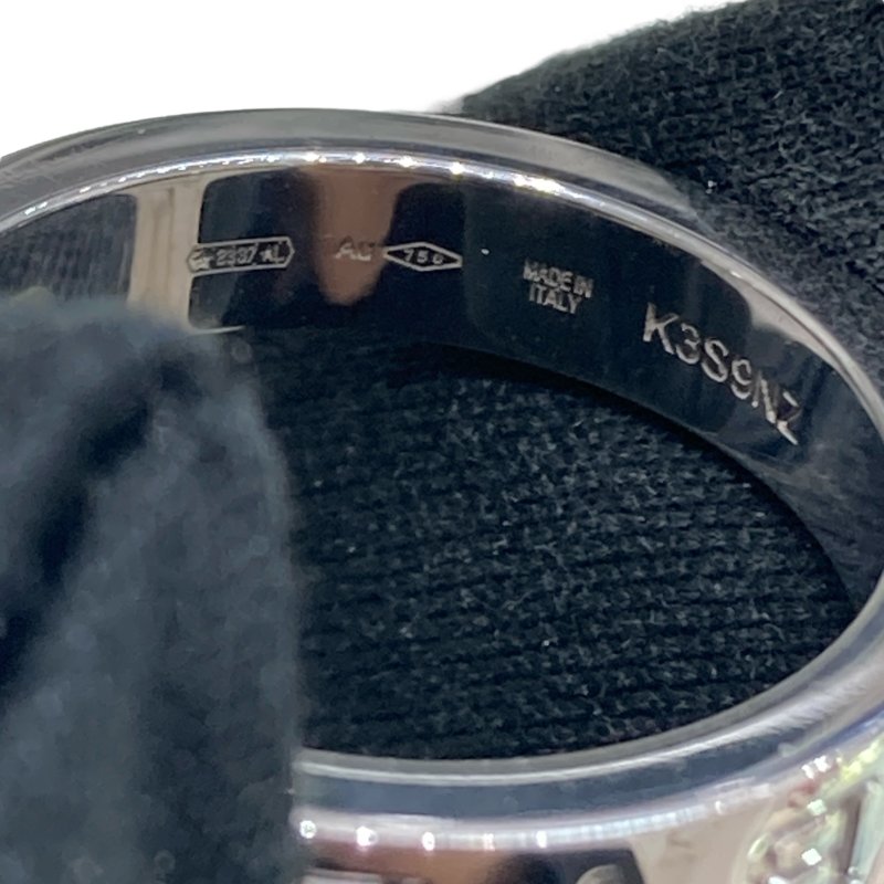 BVLGARI 寶格麗 SIZE:55 18K 鑽石 戒指 WG-4
