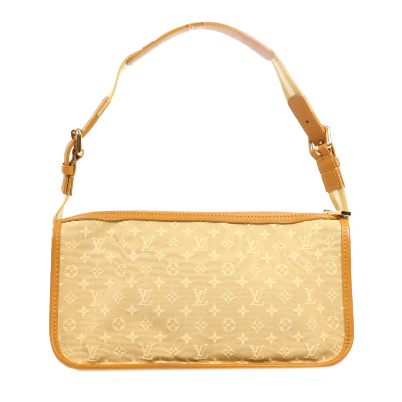 LOUIS VUITTON Monogram Mini Pochette Kathleen金扣肩背袋-1