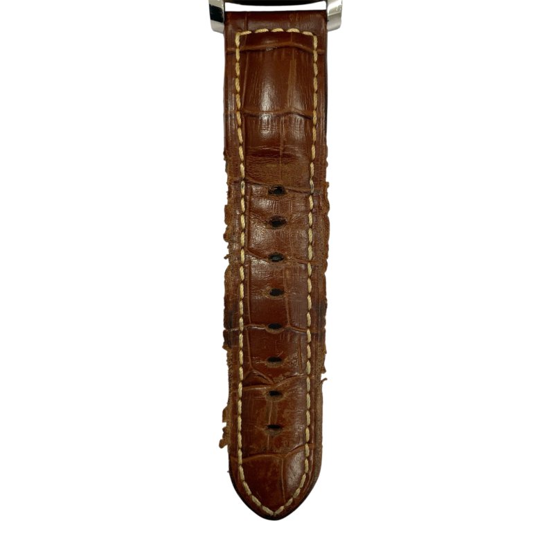 PANERAI 沛納海 PAM 01000 LUMINOR BASE LOGO 不鏽鋼 手動機械錶 黑色錶盤-4