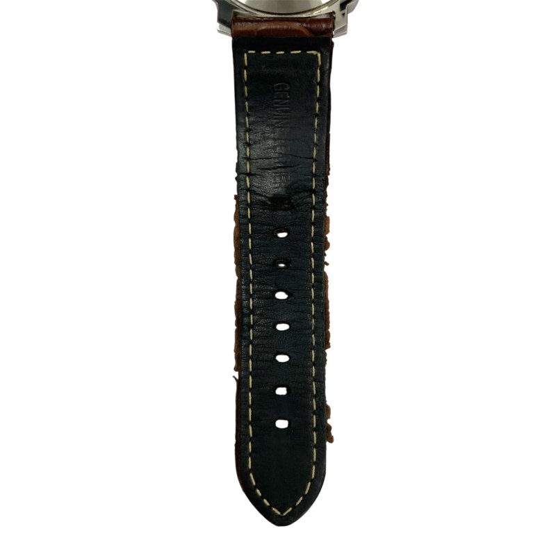 PANERAI 沛納海 PAM 01000 LUMINOR BASE LOGO 不鏽鋼 手動機械錶 黑色錶盤-6