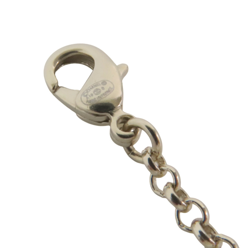 CHANEL 金屬/PVC/仿珍珠Necklace金扣項鏈-7