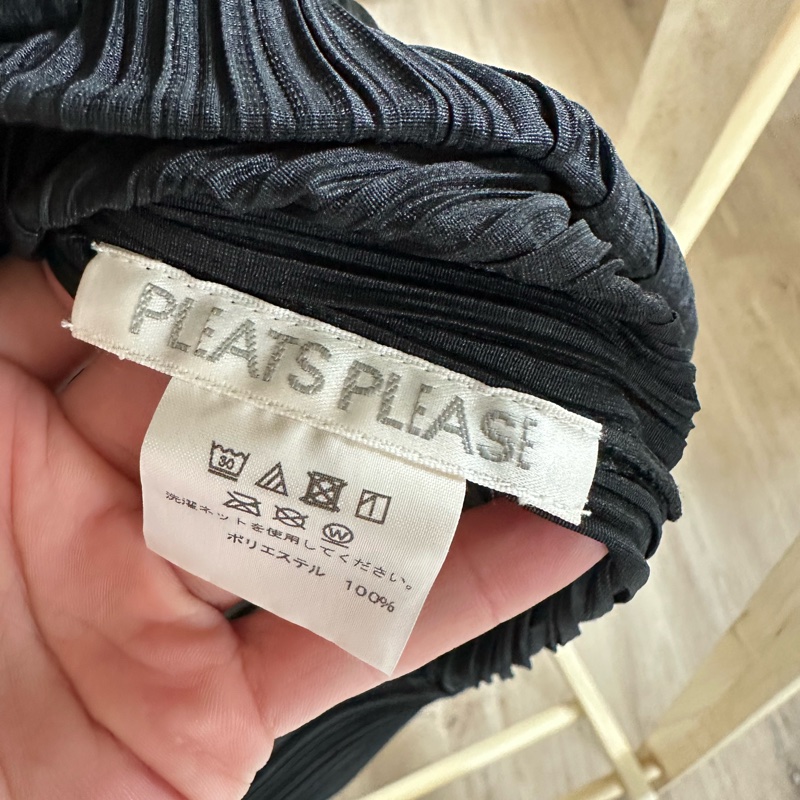 三宅一生ISSEY MIYAKE PLEATS PLEASE 經典百搭洋裝/中長洋裝/長版上衣-7