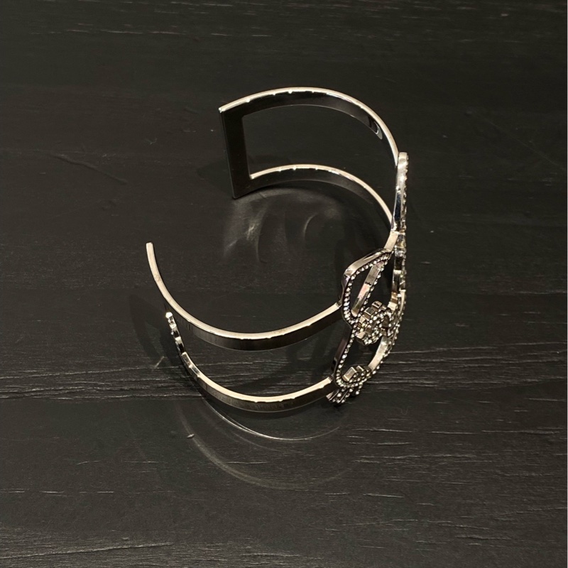 Chanel 限定款水鑽貓咪手鐲手環-2