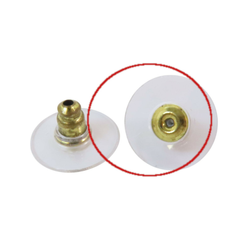 CHANEL 金屬/仿珍珠/水鑽Earrings金扣耳環-9