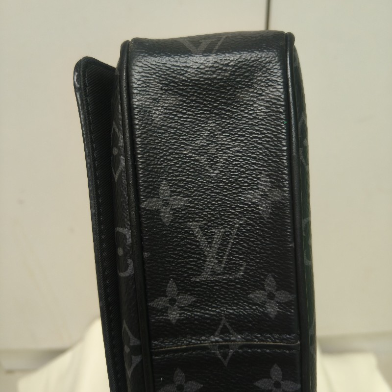 🔥10/3-10/31週年慶🔥【超狂優惠】【8成新】㊣✨Louis Vuitton✨路易威登 LV 黑色 老花 郵差包 肩背包 斜背包/二手精品/二手包/保證正品🌳二手樹屋🌳-11