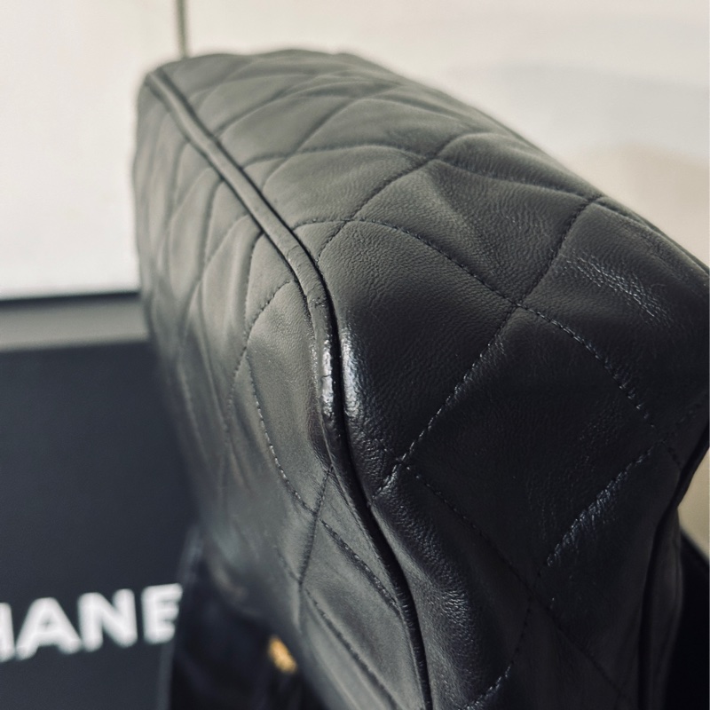 #好成色 #絕版收藏 #男女同款 香奈兒黑武士斜挎郵差包🔥-9