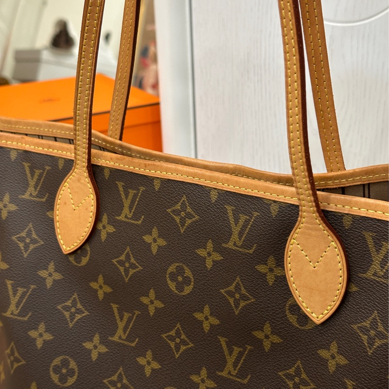 🈶購證 #全網最低 #芯片款 Lv Neverfull老花肩背托特包🈶子母袋-17