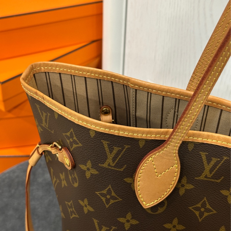 🈶購證 #全網最低 #芯片款 Lv Neverfull老花肩背托特包🈶子母袋-19