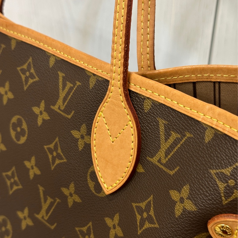 🈶購證 #全網最低 #芯片款 Lv Neverfull老花肩背托特包🈶子母袋-22